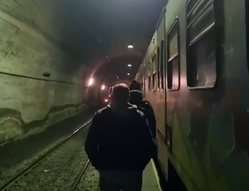 Odissea treno Roma